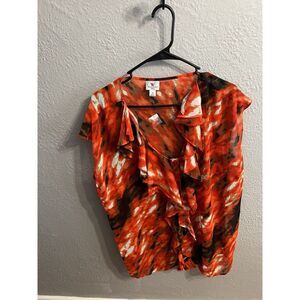 Worthington Woman Stretch Top Blouse Women's 1X ‎ Sleeveless